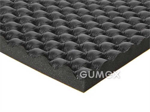 507 ROCKFONIK COAT mit Aufkleber, 40mm, 1000x2000mm, 25kg/m3, PU, selbstverlöschend, schwarz, 